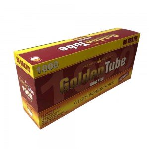 GOLDEN TUBE - гильзы для табака (стандарт), 1000 штук