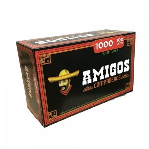 COMPANEROS AMIGOS гильзы для табака, 1000 штук