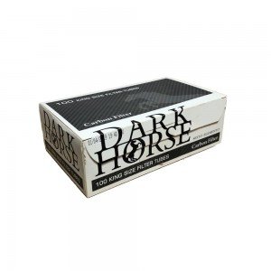 Dark Horse Carbon - гильзы для табака, 100 штук